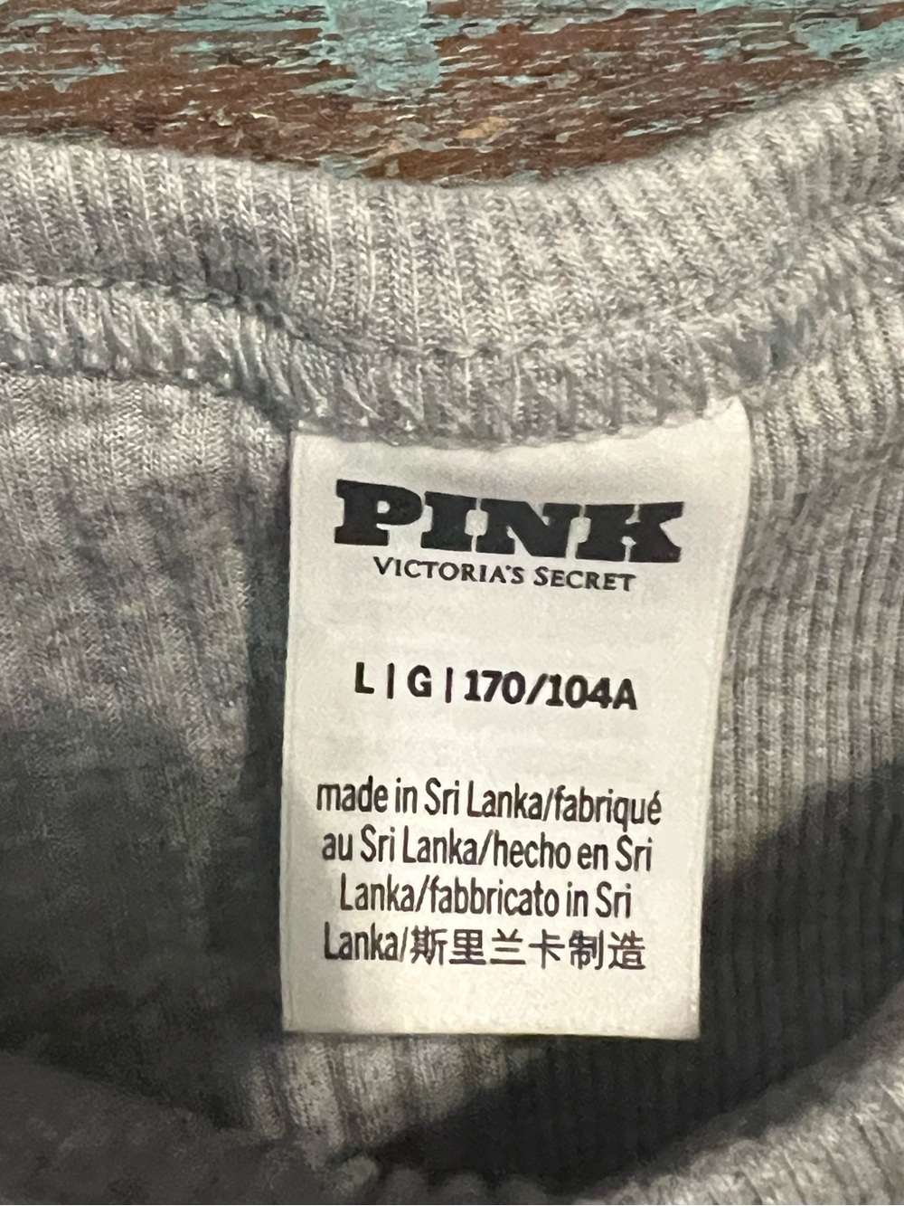 EUC!💗PINK VS Bundle of3 Multi Rib Cami Tanks!PINK,Gray,White Multi! Like NEW(L)! - Picture 7 of 13